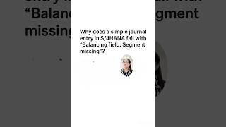 Document Splitting Error in S/4HANA: Segment Missing Explained #interview