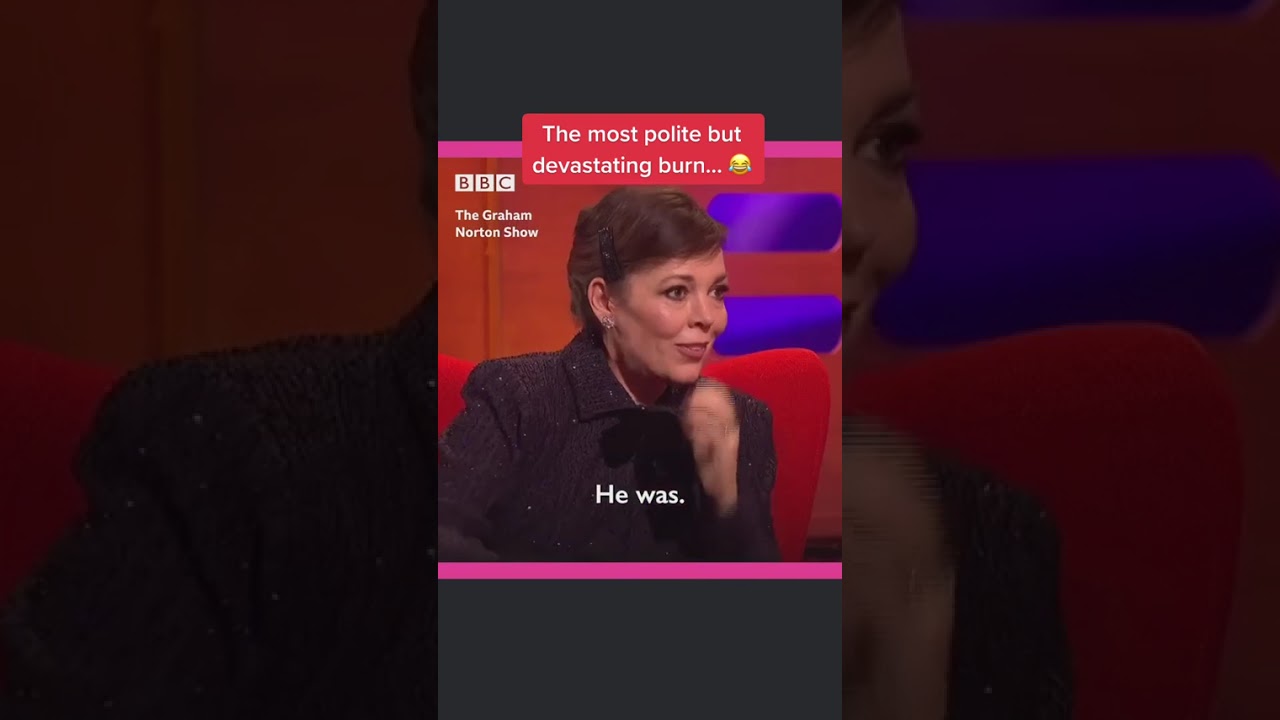 Top level trolling from Olivia Colman. Poor Jack Whitehall 😂 ⁣- BBC Comedy