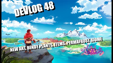 Isometria Devlog 48 - New Art, Bendy Plants, More Items, Improved Permafrost Biome!