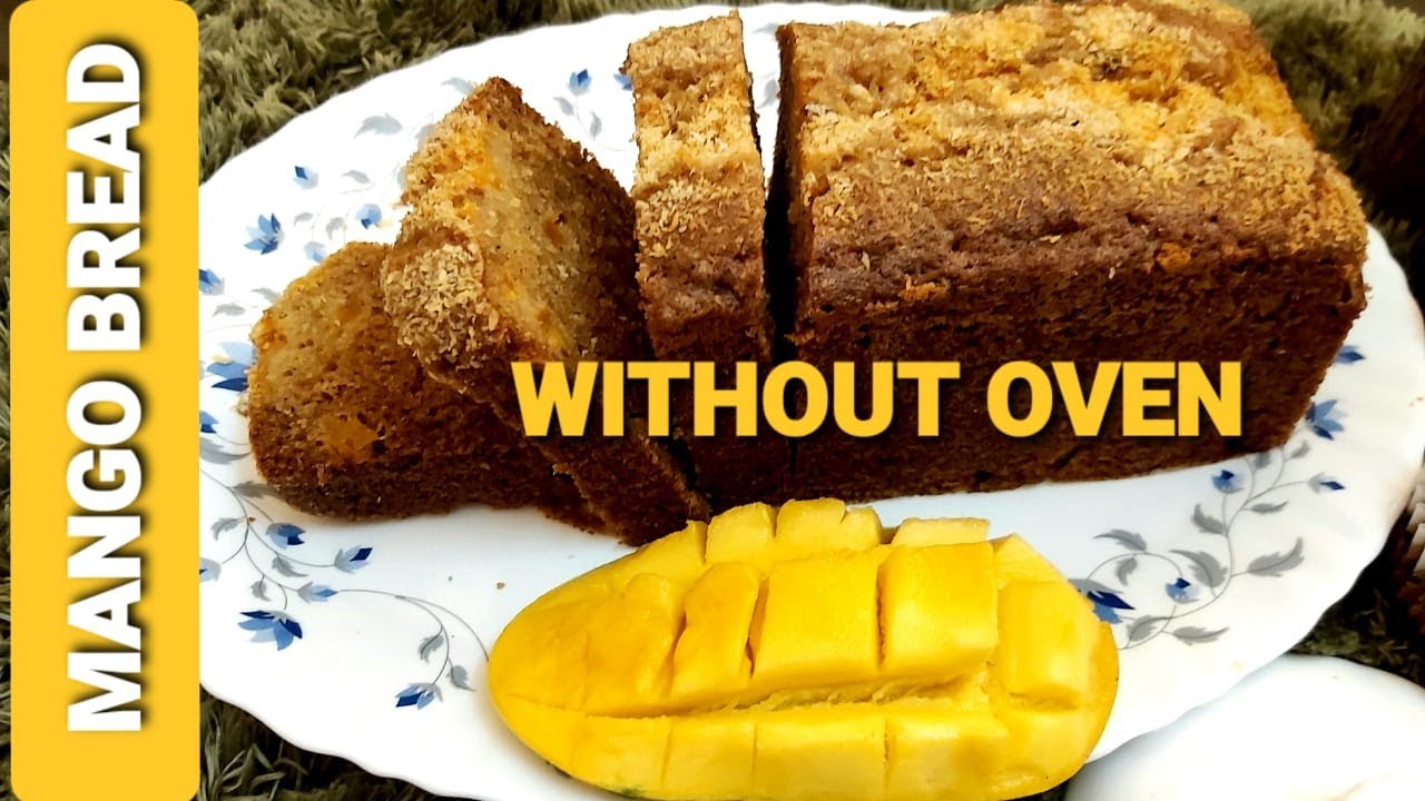 MANGO BREAD ON STOVE I NO OVEN HOMEMADE MANGO BREAD RECIPE I by