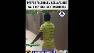 Let go the modern way of drying your clothes. The fabricator’s of FOLDABLE WALL DRY LINE 0244979404