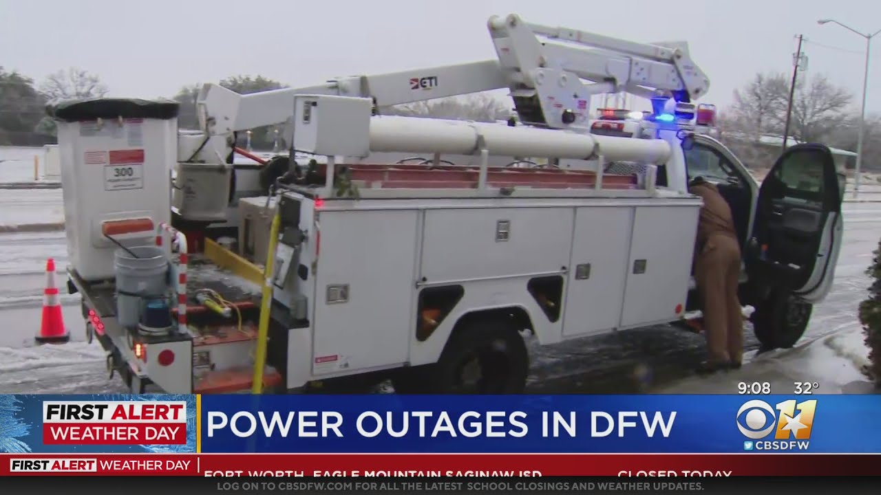 Thousands of North Texans dealing with power outages during winter ...