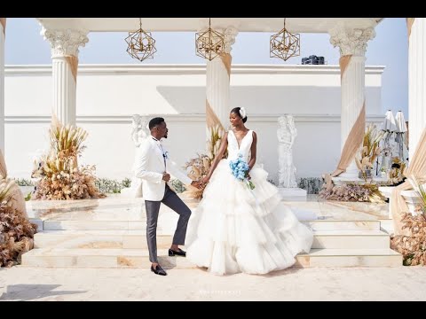 This Nigerian couple got a super luxurious fairytale wedding for FREE….it was planned in just 7 days