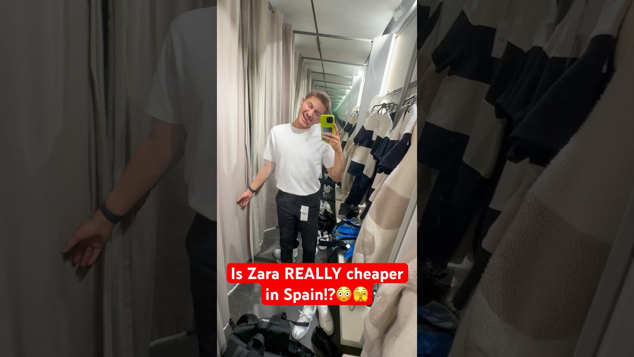 Zara ДЕЙСТВИТЕЛЬНО дешевле в Испании??🫣