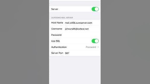 How to Enable SSL in Mail on Your iPhone