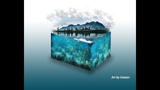 Photoshop Tutorial - Create 3D island Cube screenshot 5