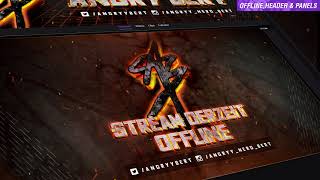 Animated Twitch Design Pack for AngryNerdBert