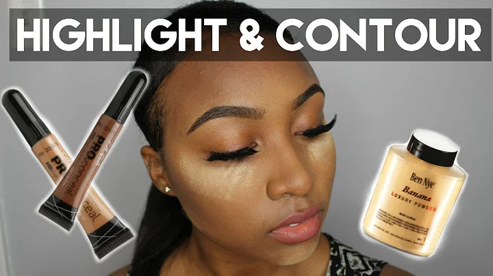 EASY HIGHLIGHT & CONTOUR TALK THROUGH FOR BEGINNER...