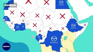 Match Highlights Is Mazda in Your Country? 🌍 Let’s Check the Global Map