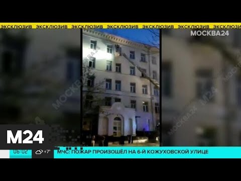 На юго-востоке Москвы загорелась гостиница "Вечный зов" - Москва 24