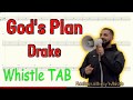 God&#39;s Plan - Drake - Tin Whistle - Play Along Tab Tutorial