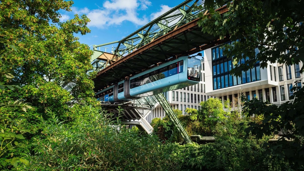 DLF 01.03.1901 Wuppertal. Wahrzeichen Schwebebahn eröffnet