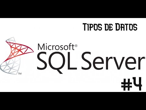Tipos de Datos SQL Server - YouTube