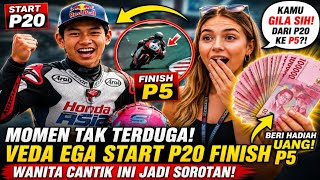 Unexpected Moment! Veda Ega Starts P20 and Finishes P5, This Beautiful Woman Steals the Spotlight