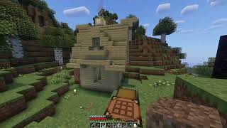 Minecraft Let’s Play Ep. 195 – My Ugly Birch Hut is DONE