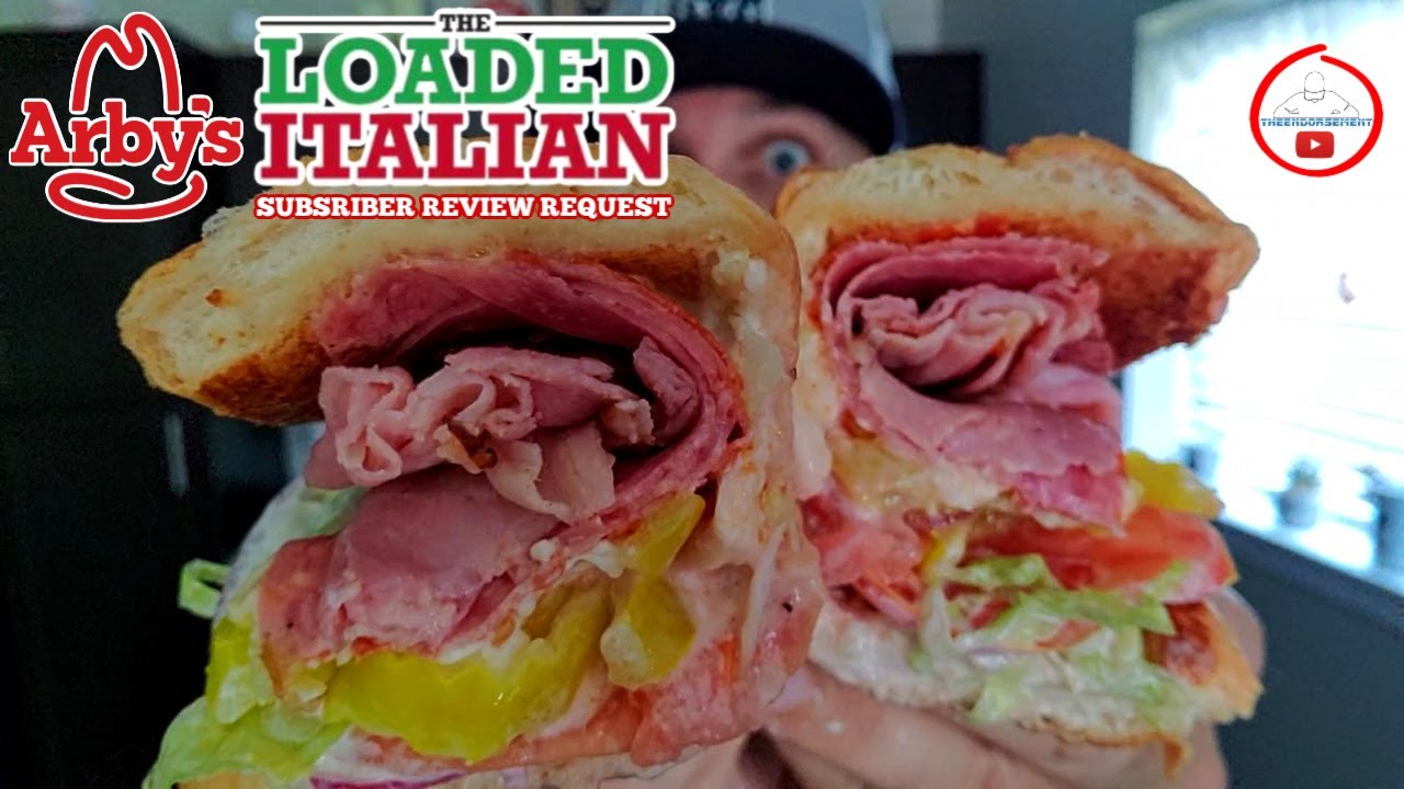 Arby's® LOADED ITALIAN Sandwich Review! 😲🐖🧀🥪  | SUBSCRIBER REQUEST