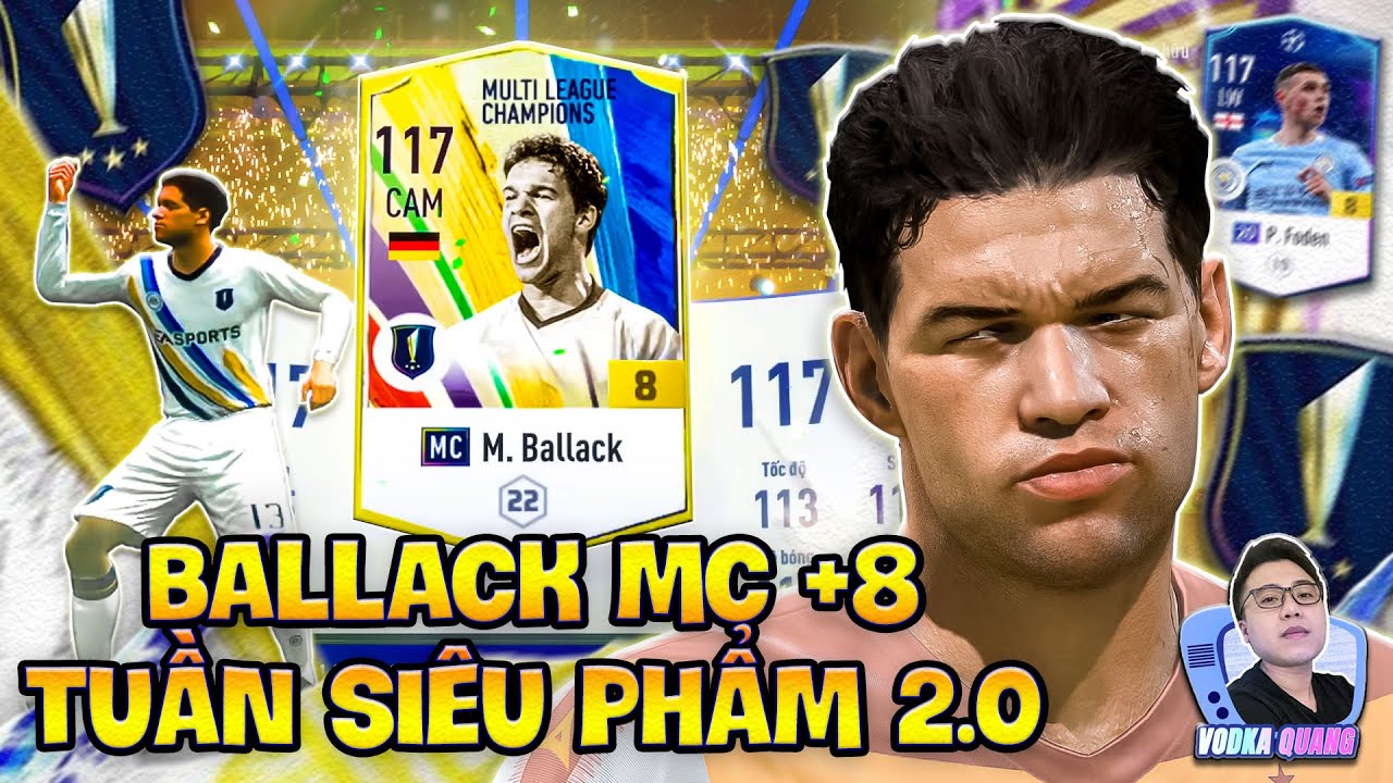 Tuần Siêu Phẩm FIFA 2.0 | Quang Bạch nghe lời Viewer dụ dỗ chơi MC+8 bất ngờ lụm kèo Ballack MC +8