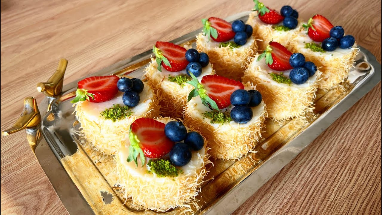 Tadıyla Görüntüsüyle Herkesi Kendine Hayran Bırakan‼️Çıtır Kadıflı Lokum‼️Bera Tatlidunyasi