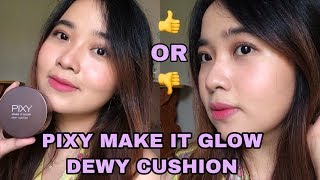 Review | BANDINGIN 2 WARNA PIXY Make It Glow Cushion Untuk Warna Kulit Indonesia