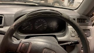 How to restore a damaged steering wheel for free! Easily fix steering wheel