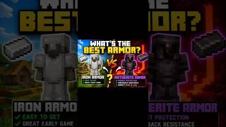 What’s the Best Armor in Minecraft? 🤯
