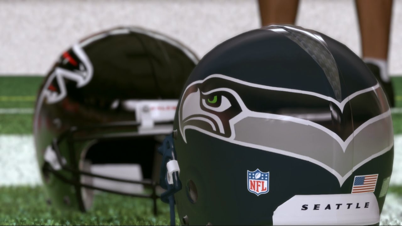 Madden NFL Playoff Prediction Week 2 Falcons vs Seahawks