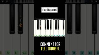Ente Thenkasi Walk Band Piano Tutorial with notes. FREE TUTORIAL. BEST FOR LEARNING EASY