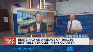 Hertz Ceo Discusses Companys Ev Rental Segment