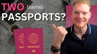Here's why I have TWO German passports
