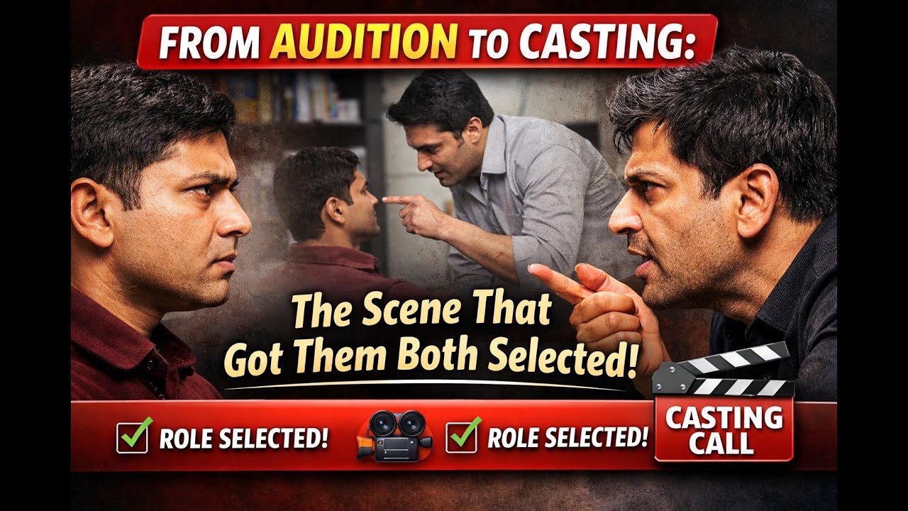 FROM AUDITION TO CASTING: The Scene that got them both selected! 🎬