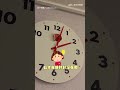 【該去上班了】橘貓突然狂盯時鐘 主人湊近發現真相：你好聰明！｜貓｜時鐘