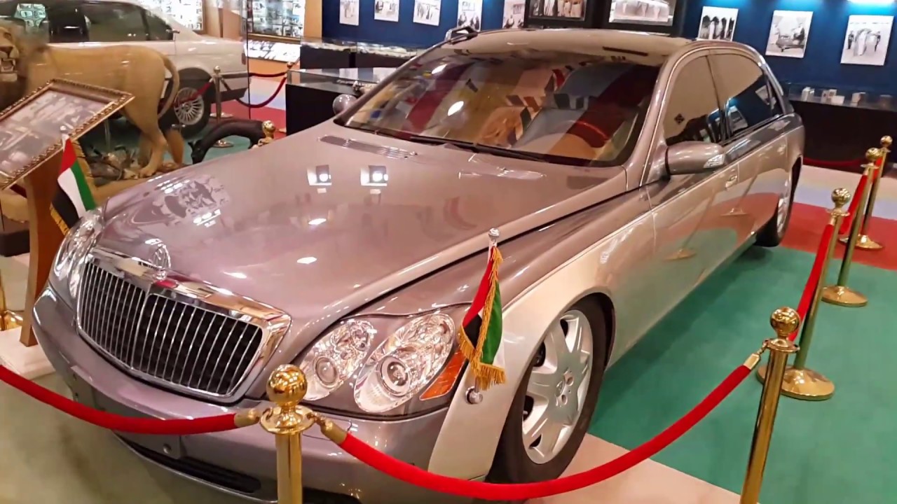 Maybach car of Sheikh Zayed Bin Sultan Al Nahyan سيارة مايباخ للشيخ