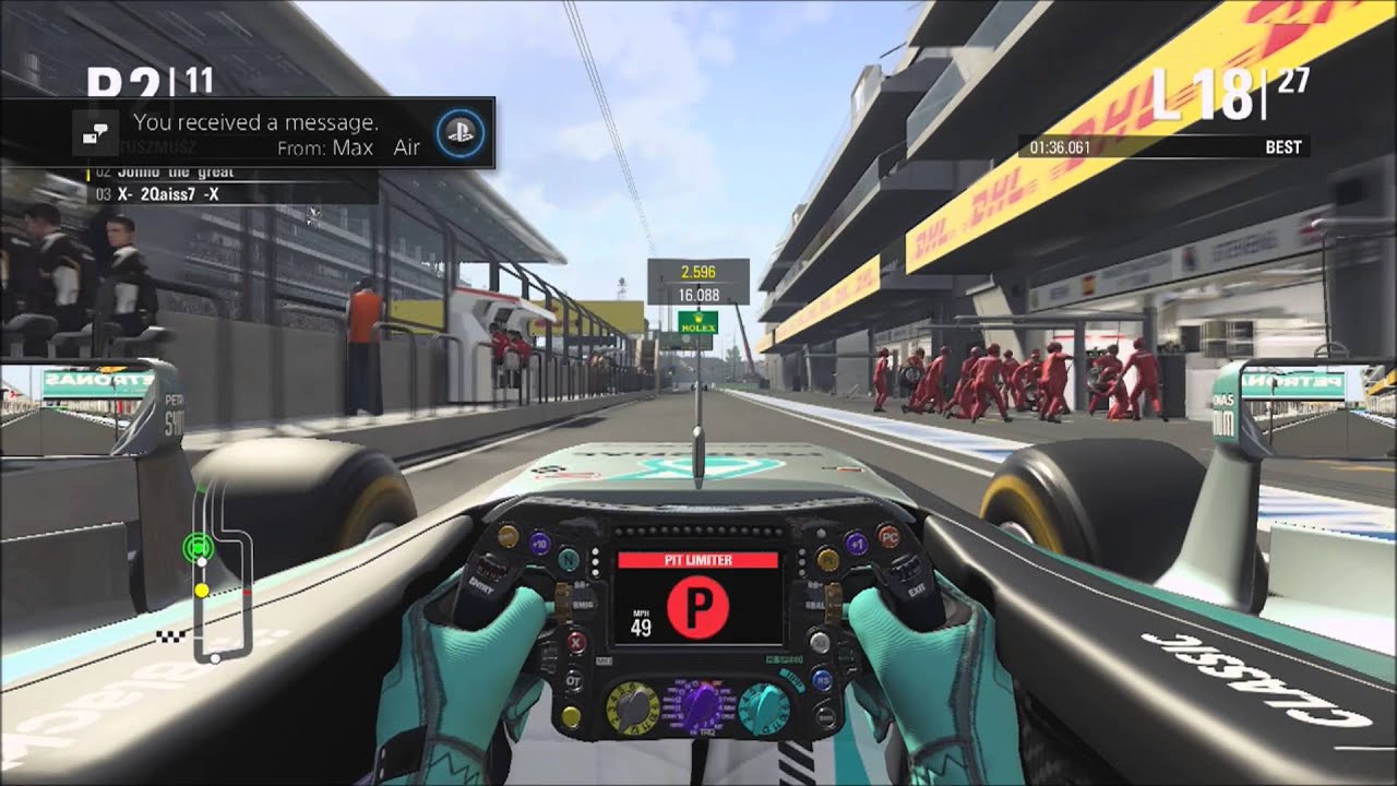 F1 2015 F1 TS Hub S6 Round 15 Sochi Russia Highlights