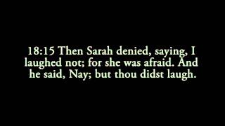 Literally Genesis 18
