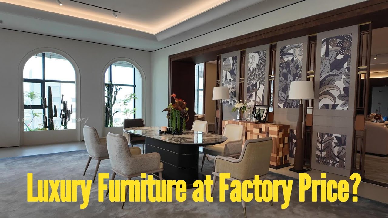 Inside B&M Casa Furniture Factory 🇨🇳 | Foshan Luxury Furniture Manufacturing🌍Legendary Discovery