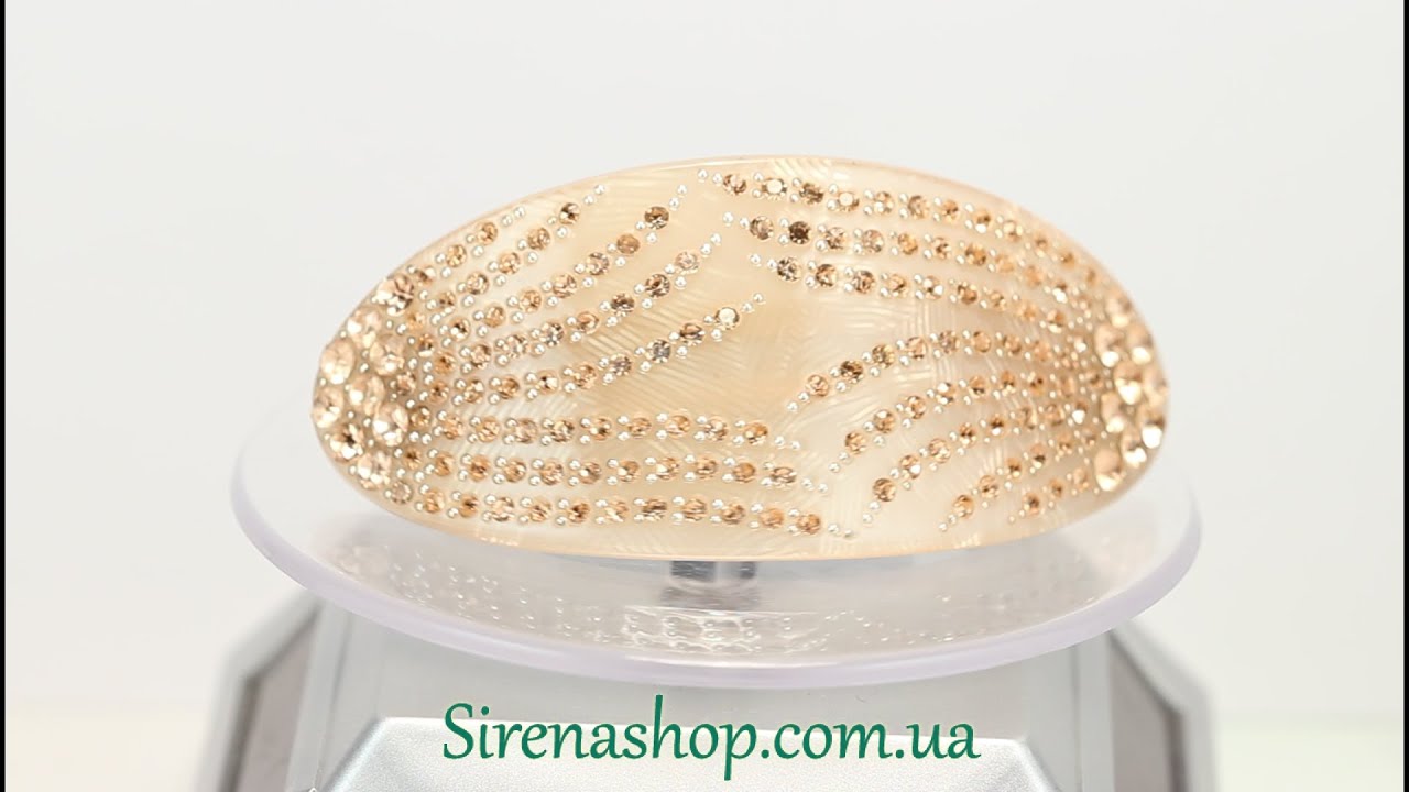 Sirenashop.com.ua: Бижутерия (Заколка Аурея) с кристаллами Swarovski