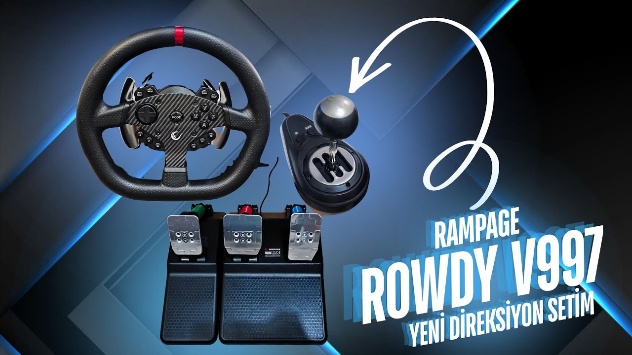 RAMPAGE ROWDY V997 DİREKSİYON SETİ ALDIM!!! Beklentimin Üstünde 😱
