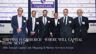Details 2026 18th Annual Capital Link Shipping & Marine Services Forum | Shipping is Cash Rich News