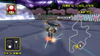 Mario Kart Wii CTGP - Cherry Blossom Garden (Gold Star) (2:33.747) screenshot 2
