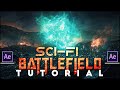 Sci-Fi Battlefield  |  (After Effects/E3D Tutorial)