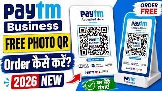 How to Order a Paytm Business QR 2026 | How to Get a Free Paytm Photo QR - Order Paytm QR Stand screenshot 5