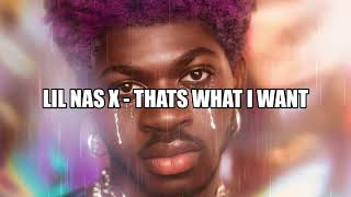 Lil Nas X - THATS WHAT I WANT#LilNasX #MonterotheAlbum #THATSWHATIWANT