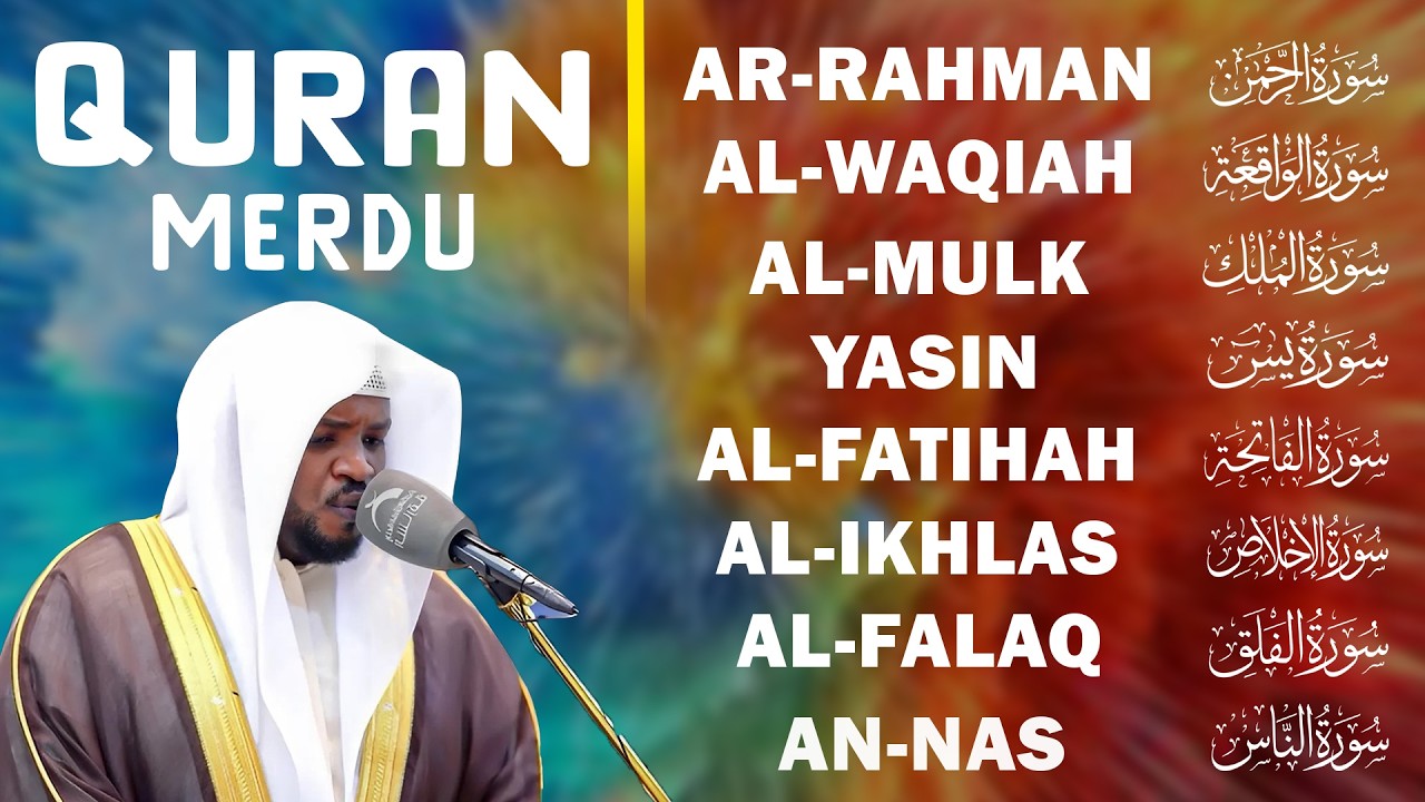 BACAAM AL-QURAN Yang Sangat Merdu Menangis | Alfatiha, Alkahfi,Yasin,Alwaqia, Arrahman, Almoeathat