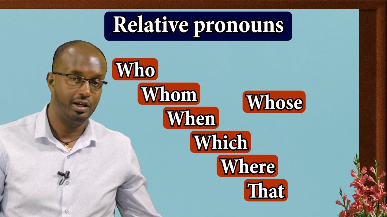 Relative pronouns