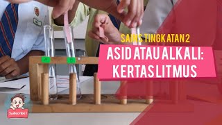 Uji Asid dan Alkali Guna Kertas Litmus. Macam Ni Baru Murid Senang Faham!