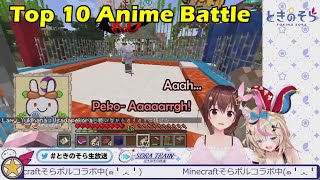 Tokino Sora, Omaru Polka, Usada Pekora, Yukihana Lamy Boxing Fight【Hololive Eng Sub】