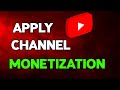 The beginners guide to how to apply channel monetization  tech sriman