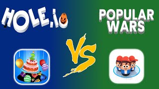 Hole.io vs. Popular Wars | Which Is The Better Game? | Part 27 screenshot 5