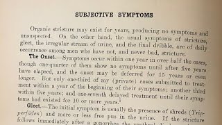 Chapter 27 (5): Subjective Symptoms