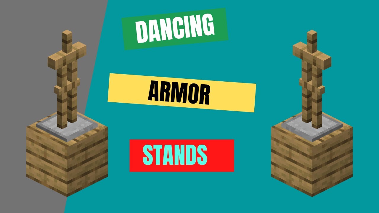 How To Make An Armor Stand Sit How to make armor stands dance - YouTube
